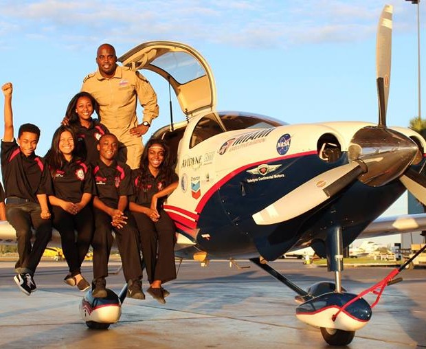 Jamaican Barrington Irving First Black Person to Fly Solo around the World Opens STEM School
