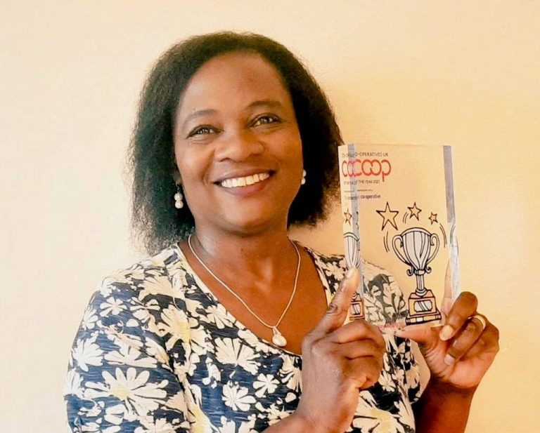 Jamaican Born Dr Dorothy Francis Presented with Co-Operator of the Year Award by Co-Operatives UK