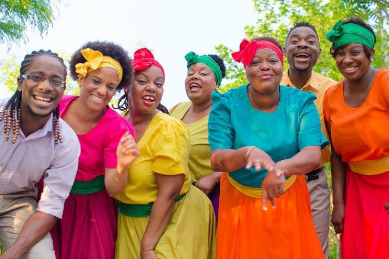 Jamaican Braata Folk Singers Jerk Festival New York