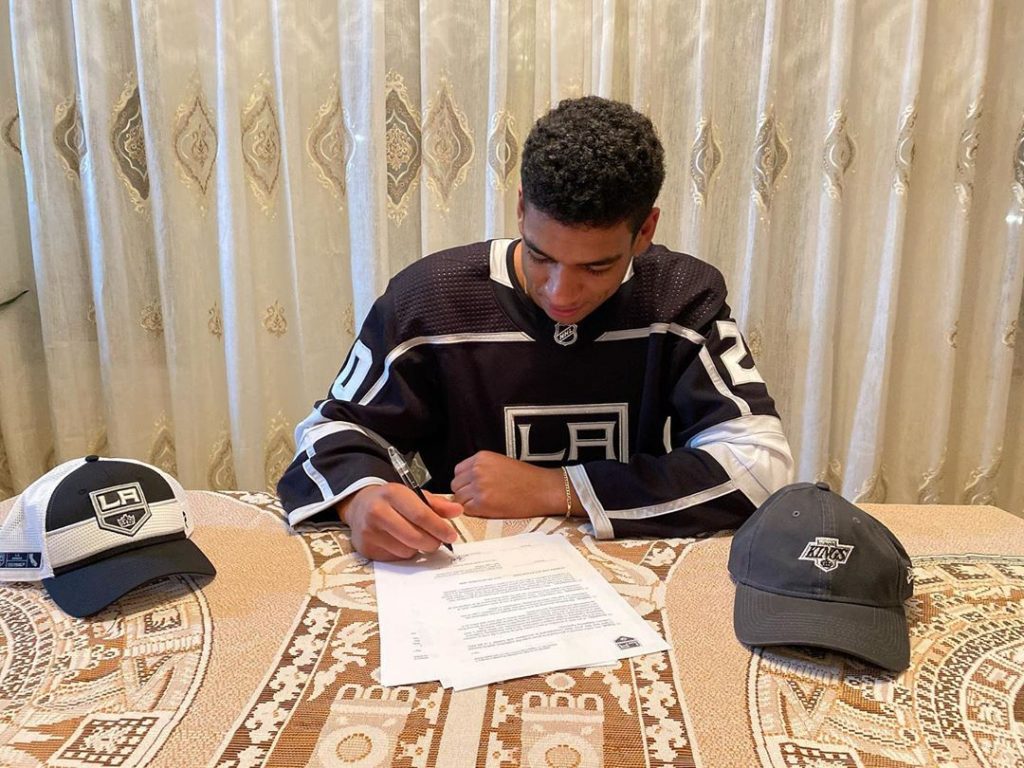 Jamaican-Canadian 18-Year-Old Hockey Player becomes the Highest Drafted Black Player in the NHL - Quinton Byfield
