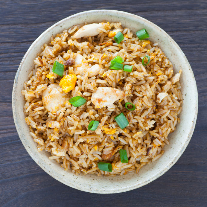 Jamaican Chicken Chinese Fried Rice
