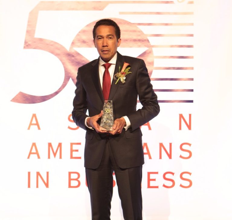Jamaican Chris Chin Wins Award at Outstanding Fifty Asian Americans in Business 2017 Gala