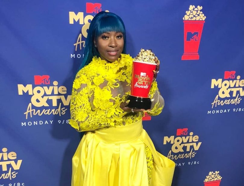 Jamaican Dancehall Queen Spice Winner of 2019 MTV Movie and TV Awards
