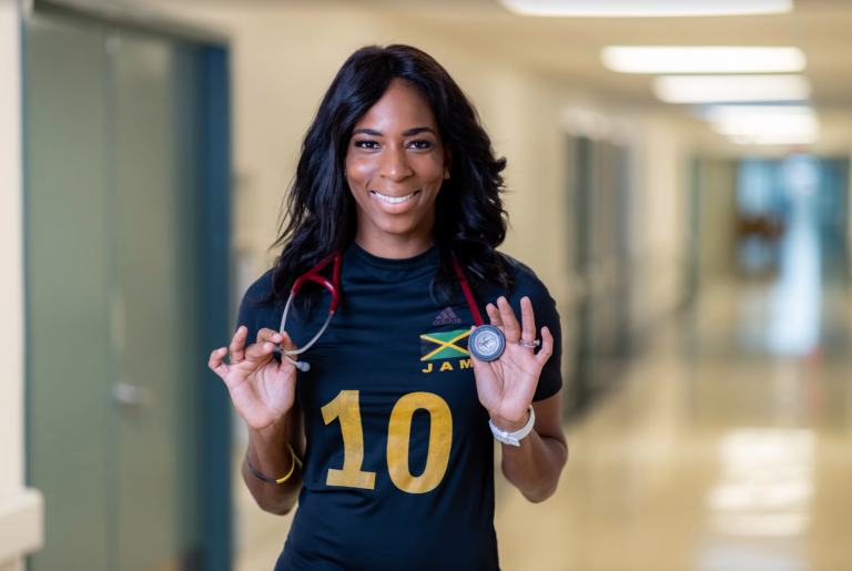 Jamaican Dr Naima Stennett Journey from Sports to Medicine and her Passion for Kids with Cancer - 2