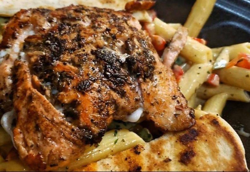 Jamaican Eatery Tops List of 10 Best Black-Owned Restaurants in St Louis - Jerk Salmon