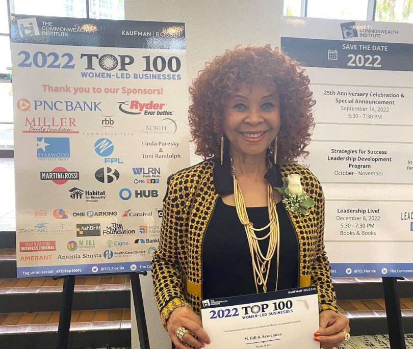 Jamaican Entrepreneur Marie Gill Included among Top 100 Women-Led Businesses in Florida in 2022