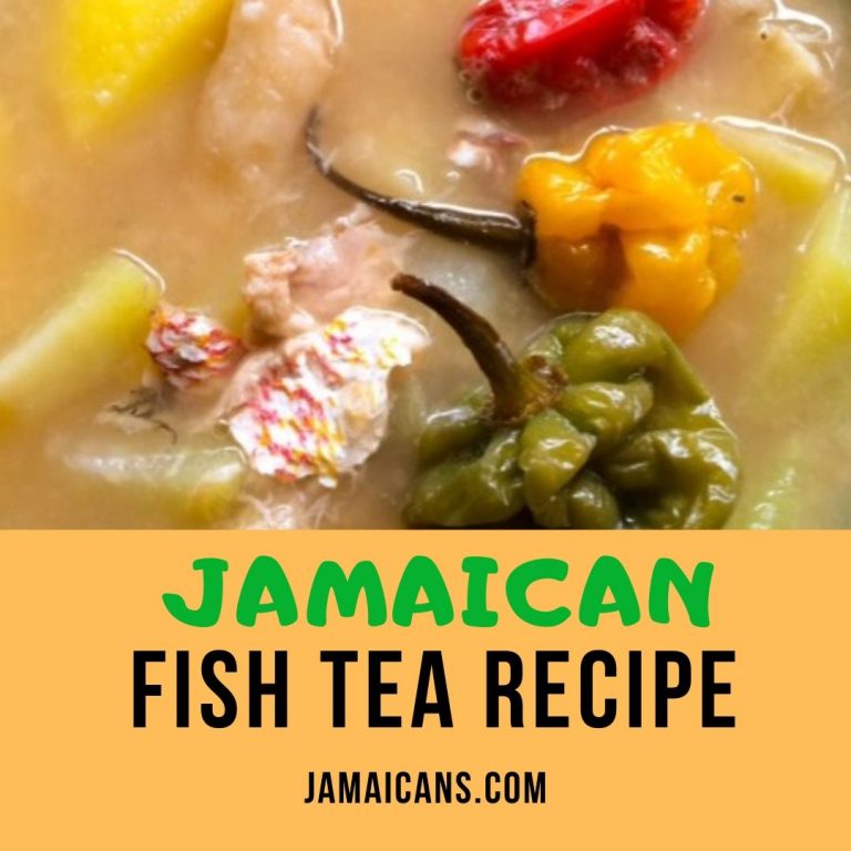 Jamaican Fish Tea Recipe (Fish Soup)