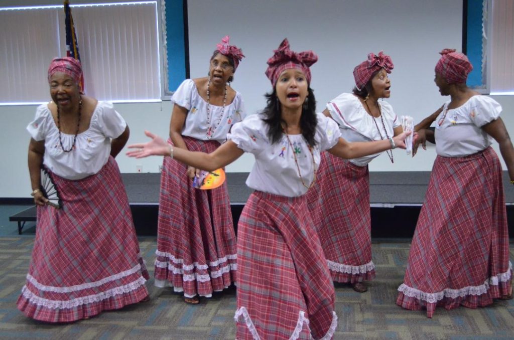 Jamaican Folk Dancers - Folk Revue - The Anancy Festival Returns to South Florida at Island SPACE Caribbean Museum 4