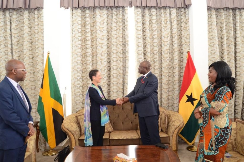 Jamaican Foreign Minister visit to Ghana