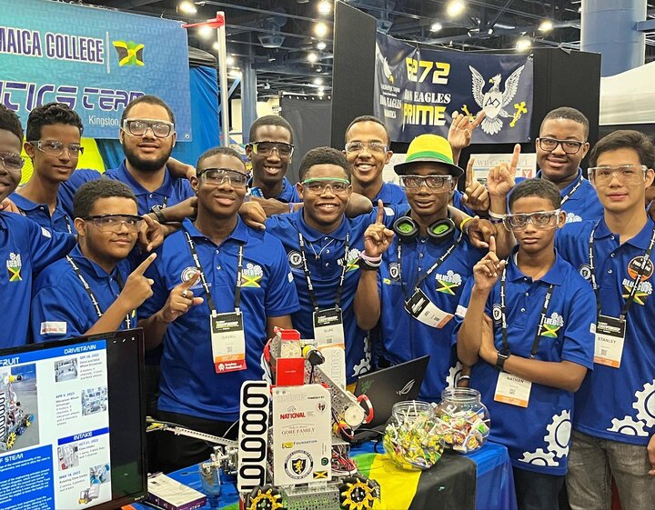 Jamaican High School Wins Award at World Robotics Competition