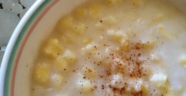 Jamaican Hominy Corn Porridge Recipe