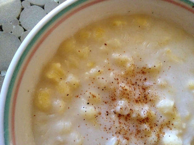 Jamaican Hominy Corn Porridge Recipe