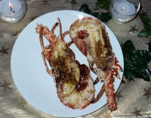 Jamaican Jerk Lobster Recipe - Served