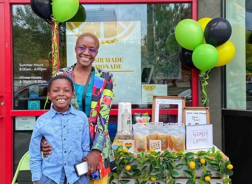 Jamaican Mother and Son Win 2022 New Business of the Year Award in Alaska - Venice Thomas Simpson and Jasir