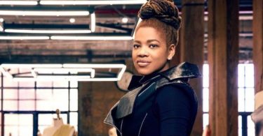 Jamaican Nadine Ralliford fashion designer Competes on Project Runway TV Show