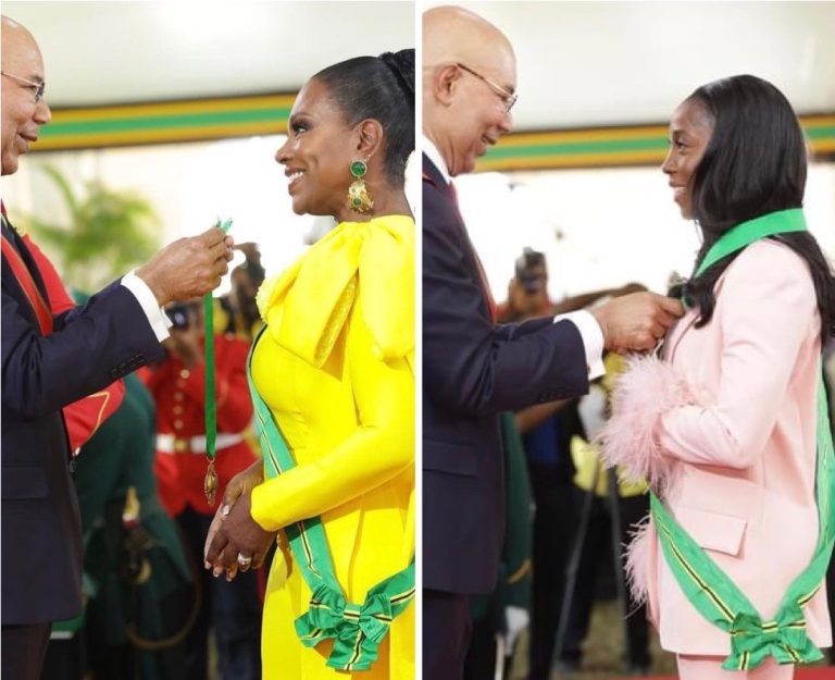Jamaican National Honors for Emmy Winning actress Sheryl Lee Ralph and track star Shelly-Ann Fraser-Pryce