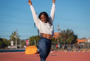 Jamaican Olympian Shelly-Ann Fraser-Pryce