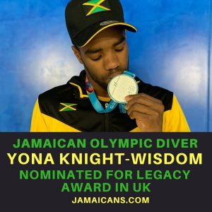 Jamaican Olympic Diver Yona Knight-Wisdom Nominated for Legacy Award in UK