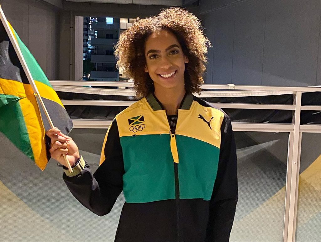 Jamaican Olympic Gymnast Danusia Francis