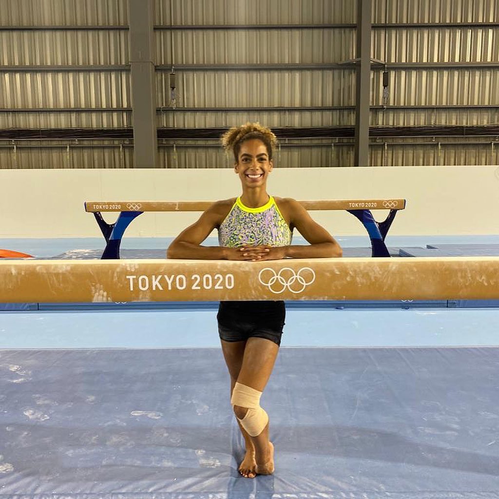 Jamaican Olympic Gymnast Danusia Francis Praised Worldwide for Heroic ...