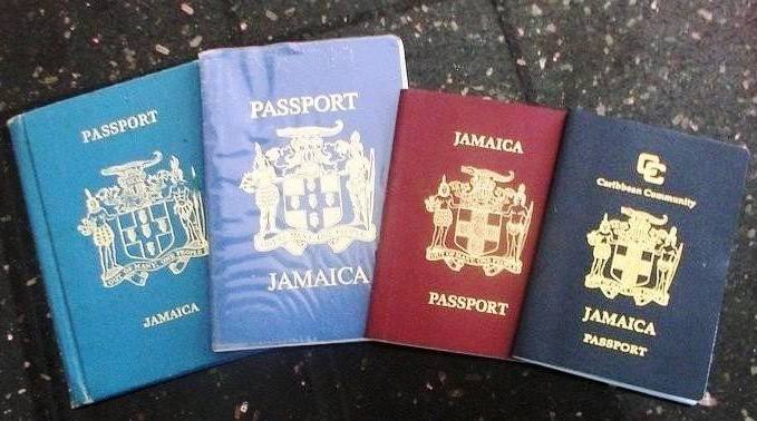 Jamaican Passports Through The Years