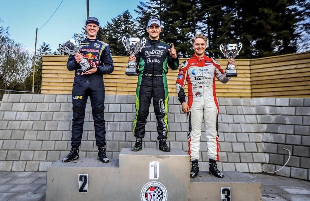 Jamaican Rallycross Driver Fraser McConnell Beats World Champion at First RallyX Nordic in Denmark 2