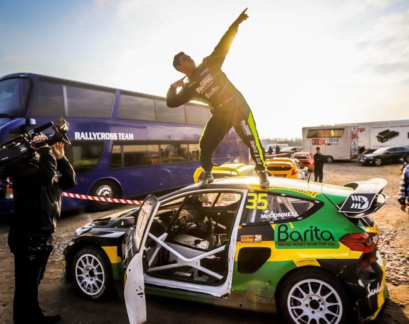 Jamaican Rallycross Driver Fraser McConnell Beats World Champion at First RallyX Nordic in Denmark