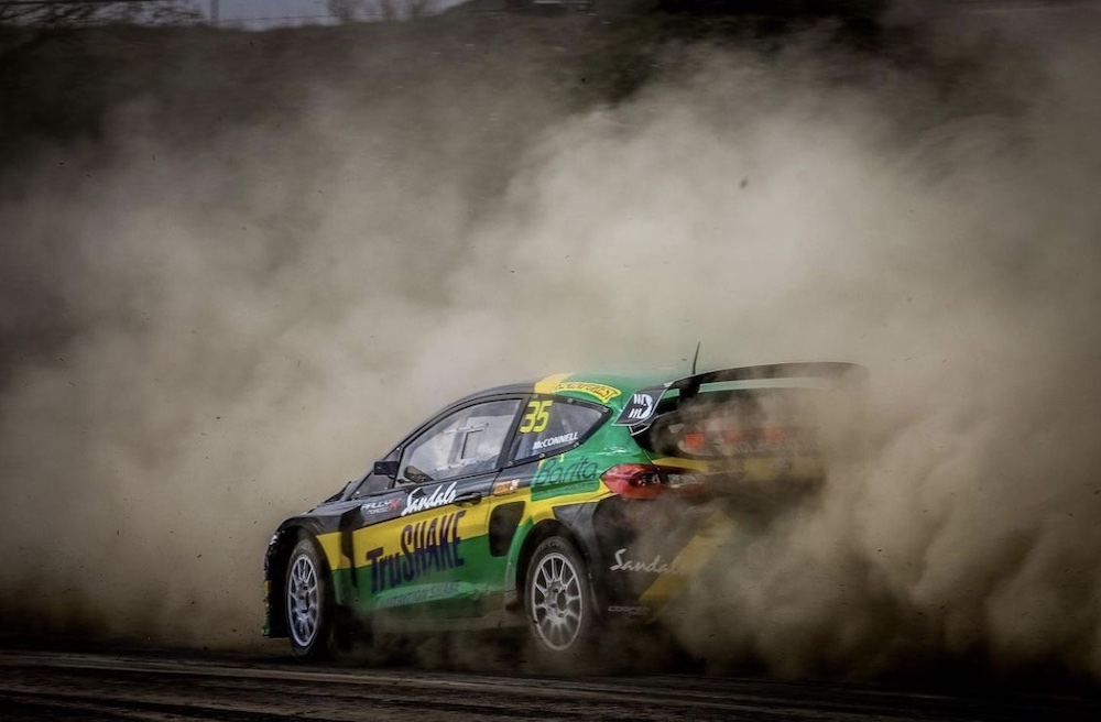 Jamaican Rallycross Driver Fraser McConnell Car