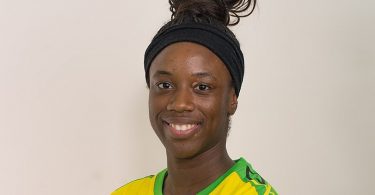 Jamaican Reggae Girlz Player Tiffany Cameron