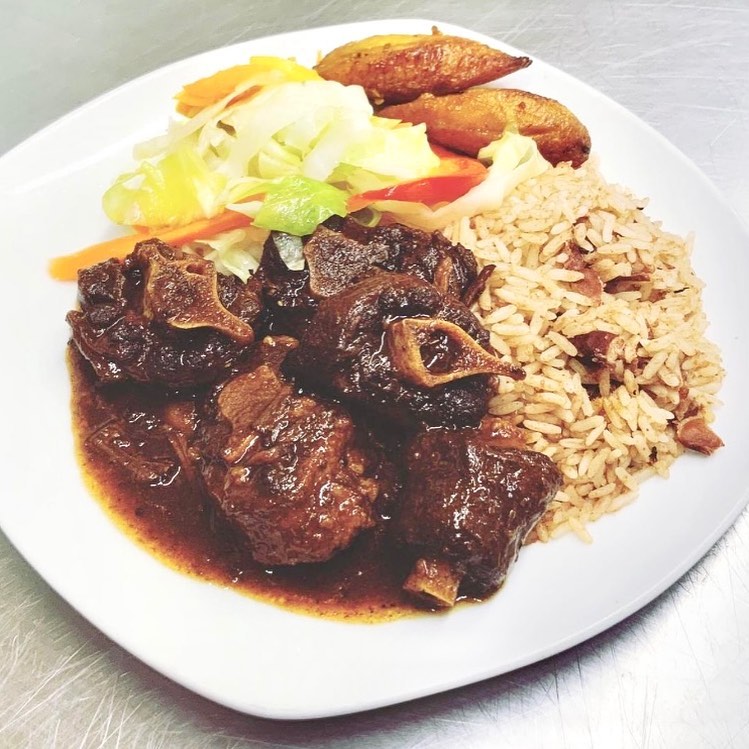 Jamaican restaurant on list of essential restaurants to try in Orlando - Caribbean Sunshine Bakery - oxtails