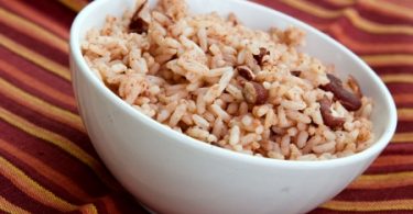 Jamaican rice and red peas recipe