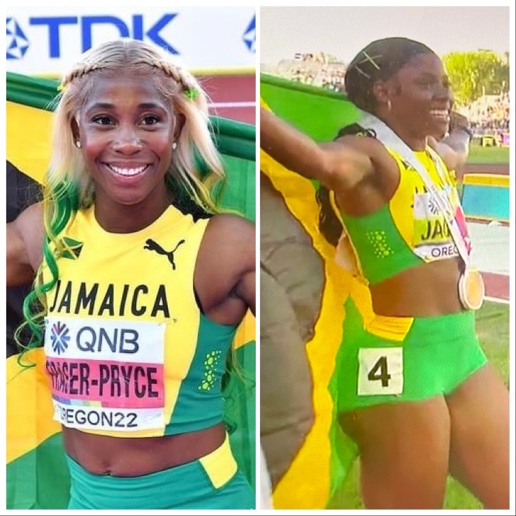 Jamaican Runners Shelly-Ann Fraser-Pryce and Shericka Jackson among 10 Nominees for World Athlete of the Year Title