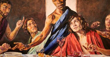 Jamaican Serves as Model for Black Jesus in UK Church Reproduction of da Vinci’s “Last Supper”