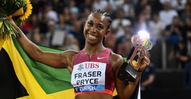 Jamaican Shelly-Ann Fraser-Pryce Wins 100-Meter Diamond League Title