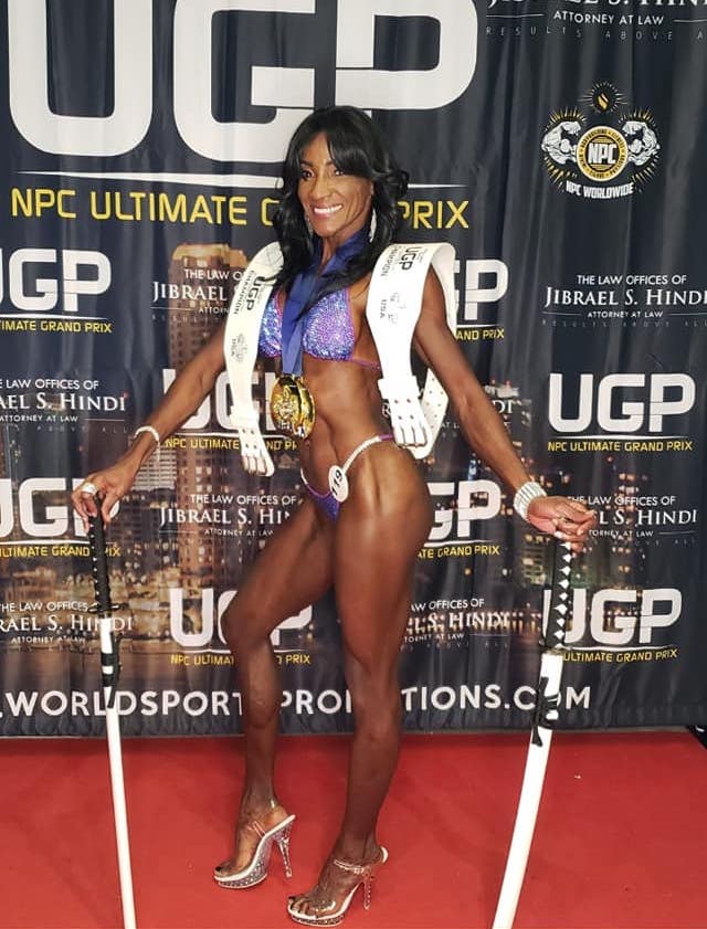 Jamaican Shernette Levy Wins Florida Bodybuilding Competition 2