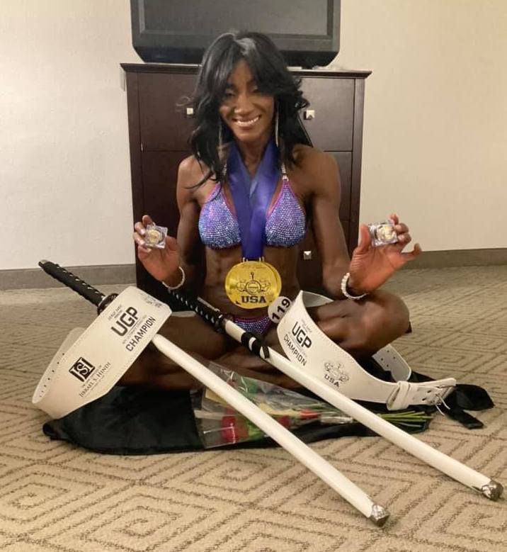 Jamaican Shernette Levy Wins Florida Bodybuilding Competition 3