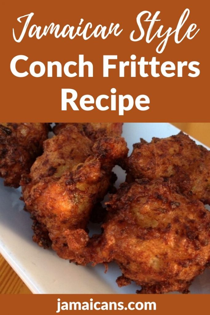 Jamaican Style Conch Fritters Recipe