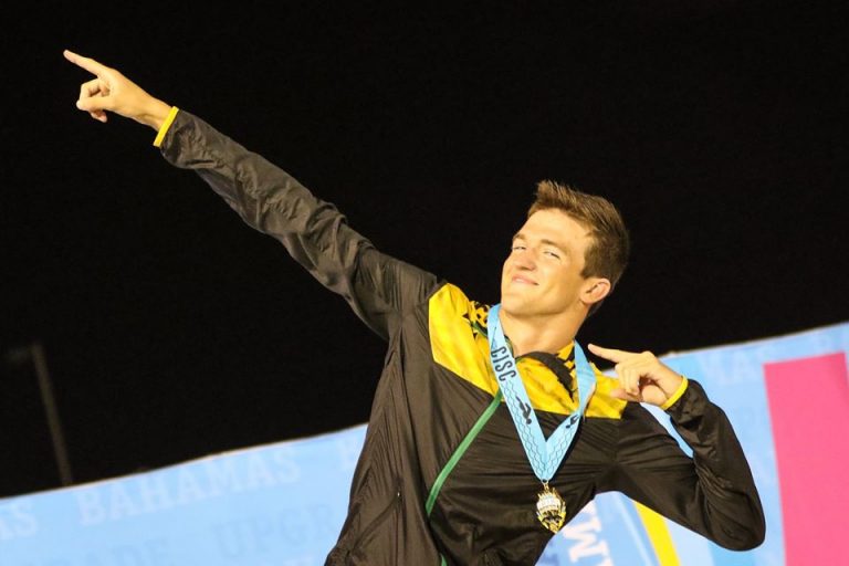 Jamaican Swimmer Keanan Dols