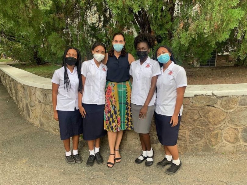 Jamaican Team Beats Out 500 Schools from Around the World to Be One of Three Runners-Up for the Earth Prize 2022 - Team Campion College