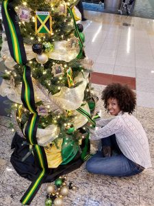 Jamaican Themed Christmas Tree 