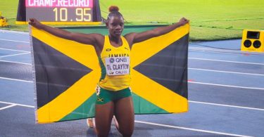 Jamaican Tina Clayton Named 2022 International Junior Athlete of the Year