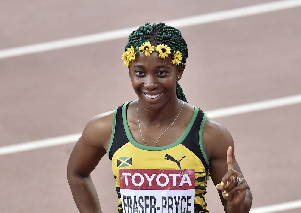 Jamaican Track Star Shelly-Ann Fraser-Pryce