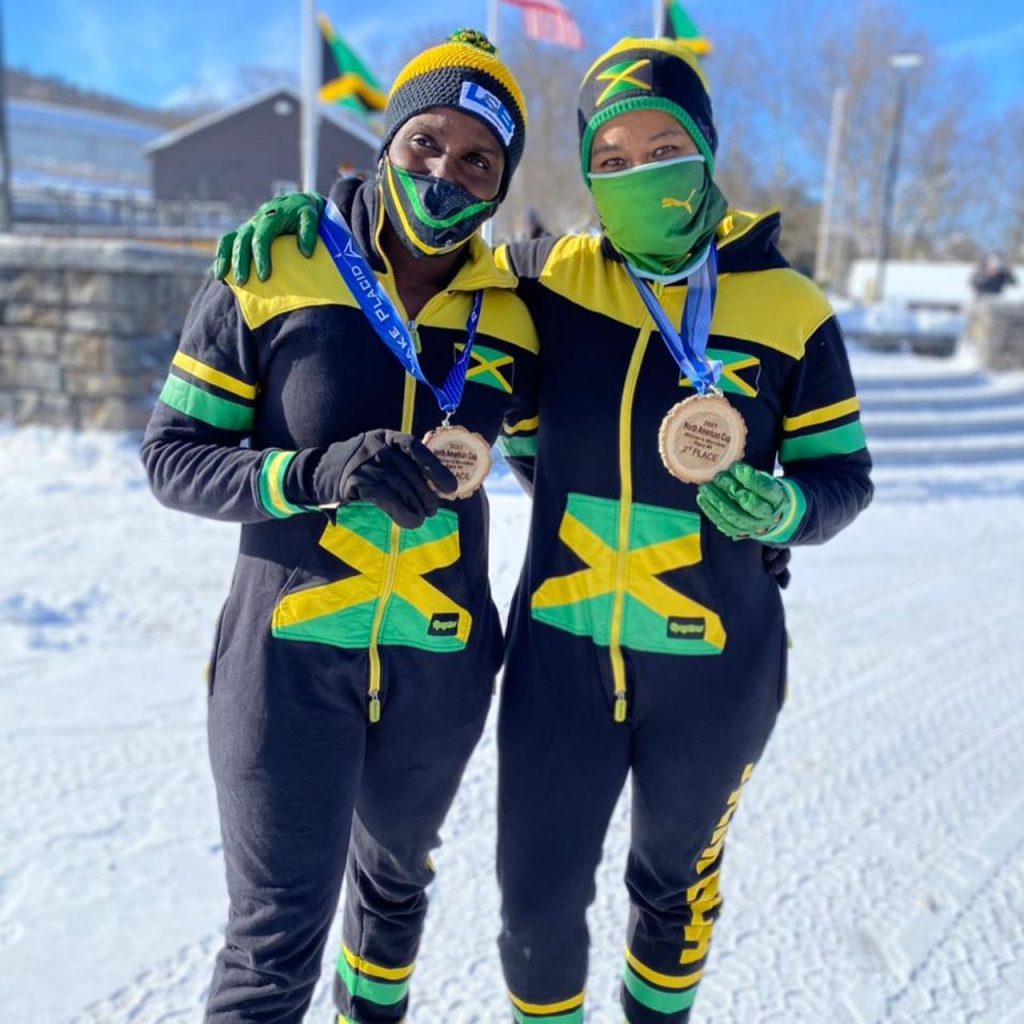 Jamaican Women Bobsled Team 2021