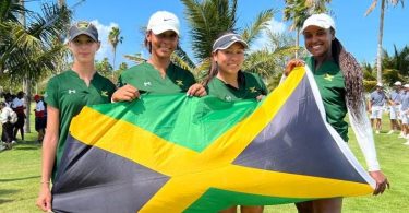 Jamaican Womens Team Makes History Winning George Teale Trophy at Amateur Golf Championship - Mattea Issa - Emily Mayne - Winmi Lau - Cameron March