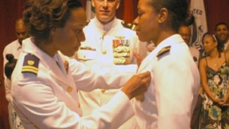 Jamaican-born Jeanine McIntosh Menze Who Made History As The US Coast Guard First Black Woman Pilot Helps Another Black Woman To Make Her Mark
