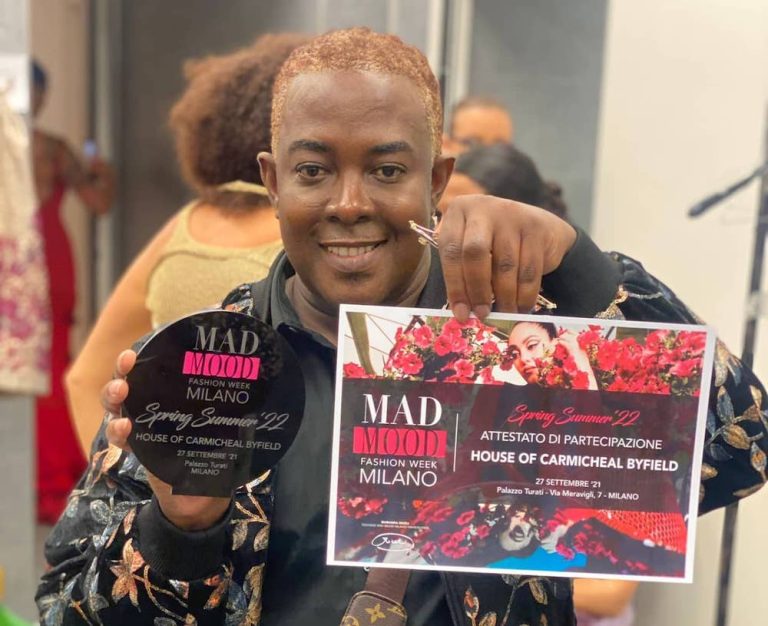 Jamaican owned Fashion Design Company Win Awards at Milano Italy Fashion Week - House of Byfield - Carmichael A Byfield