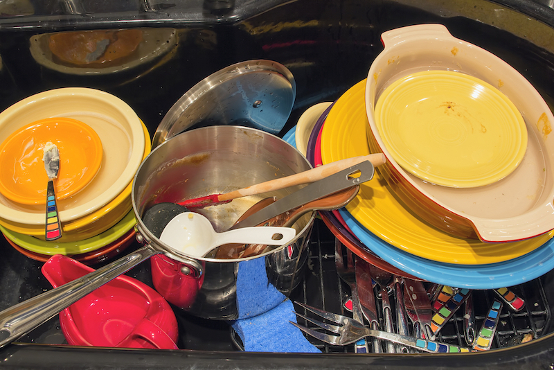 Jamaican parents and dirty dishes