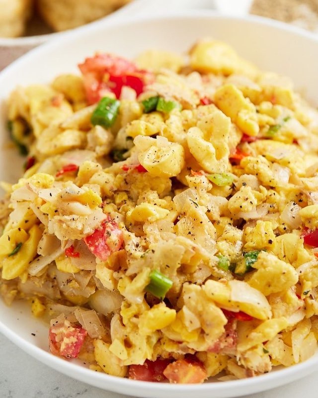 Jasmine Caribbean Cuisine New York Ackee and Saltfish