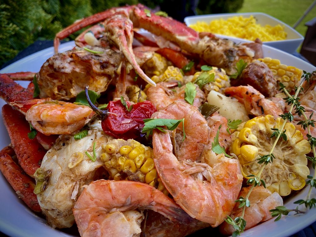 Kerri-Ann's Kravings Jerk Butter Seafood Boil Recipe - Jamaicans and ...