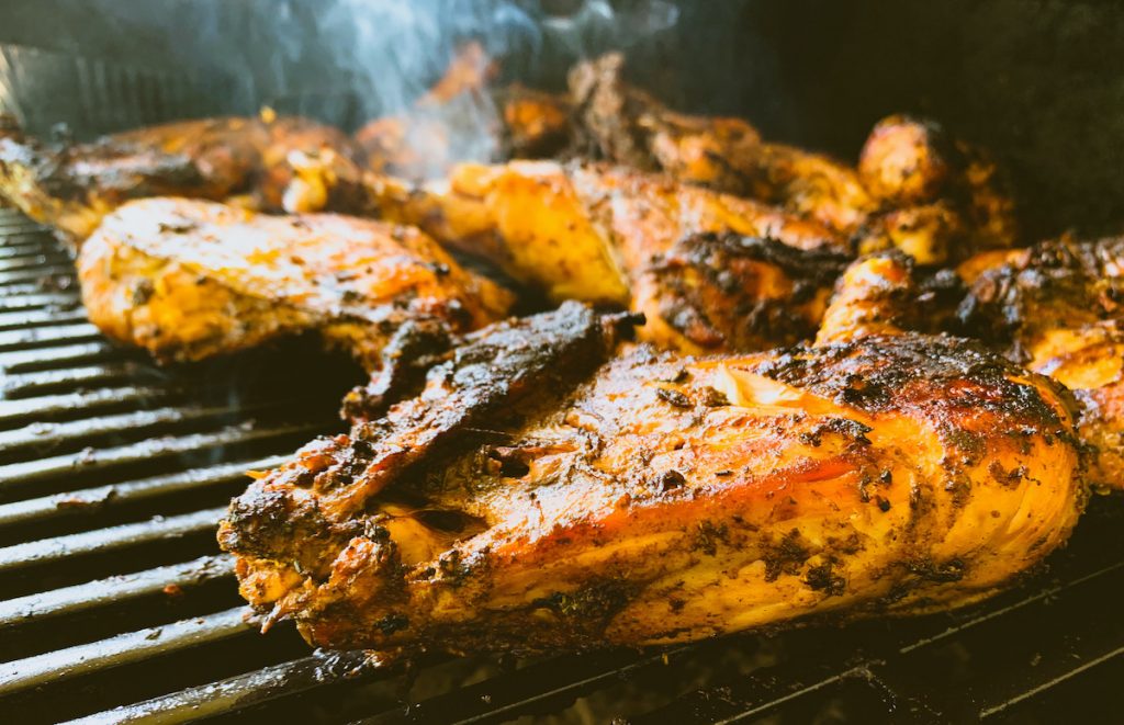 Jerk Chicken is very popular in New York